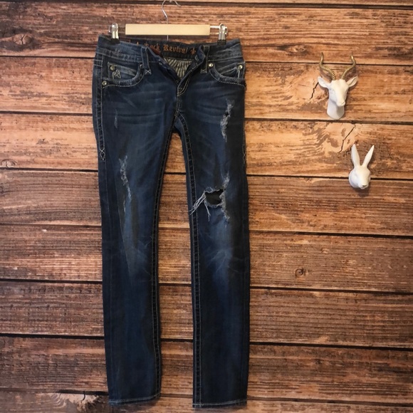 Rock Revival Denim - Rock Revival•Noelle Skinny Jeans